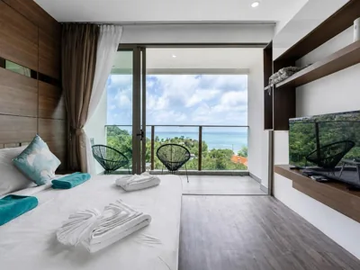 오션뷰 스튜디오 — Sea view apartment at Oceana by Lofty